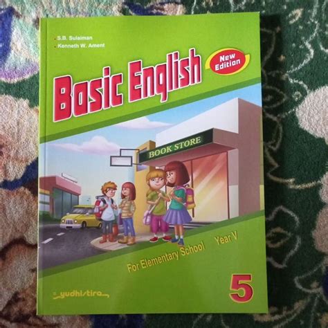 Jual ORIGINAL BUKU BASIC ENGLISH BAHASA INGGRIS KELAS 5 SD Shopee