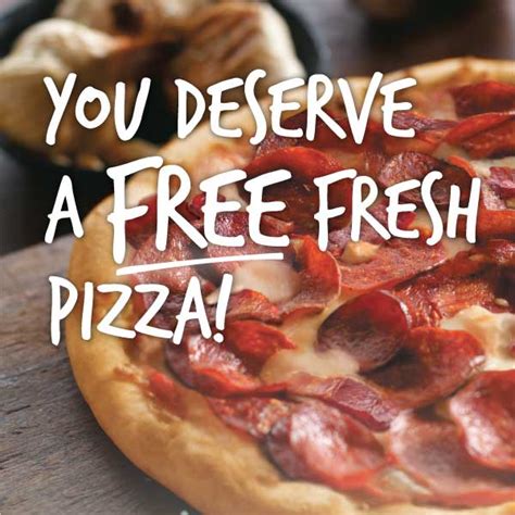 Free Pizza Day Whitby Ontario Panago Pizza