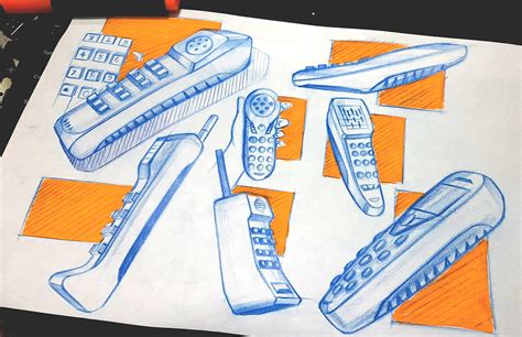 Industrial design sketches on Behance