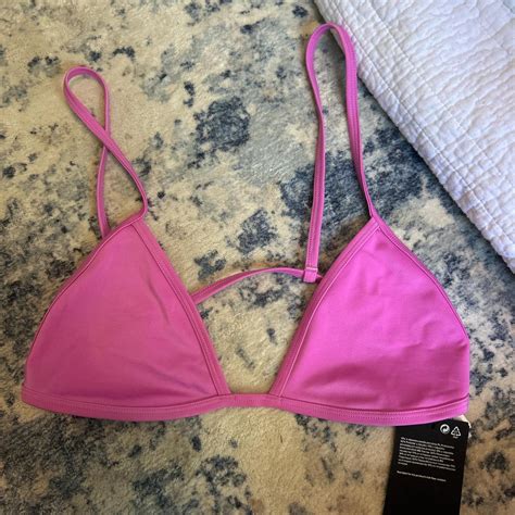 Pink Bikini Set Top And Bottoms Brand Depop