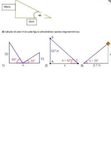 C Calcula La Altura De Una Torre Sabiendo Que Su Sombra Mide 25 M