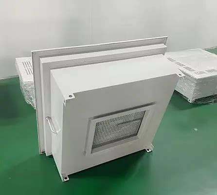 Gmp Standard High Efficiency Hepa Filter Terminal Outlet Hepa Box With