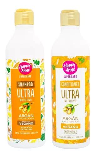 Happy Anne Ultra Nutritivo Shampoo Acondicionador Vegano