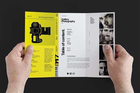 Photography Brochure 18 Examples Illustrator Indesign Word