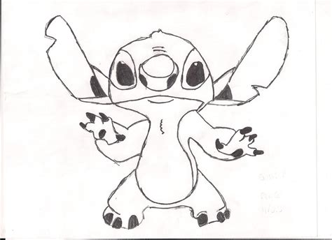 Stitch Drawing by gparagas4 on DeviantArt