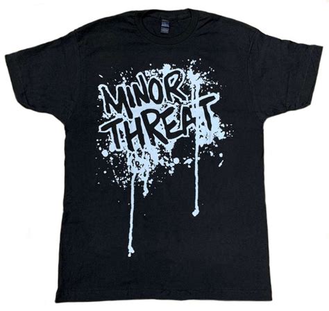 Minor Threat Drips T Shirt