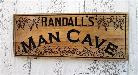 Man Cave Signs Personalized Man Cave Sign Decor Custom Bar - Etsy