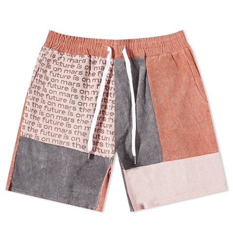 TFIOM Corduroy Patchwork Shorts Supermoon END