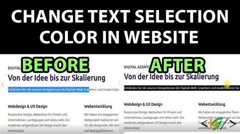 How To Change Text Selection Color In Your Website Highlighting Text