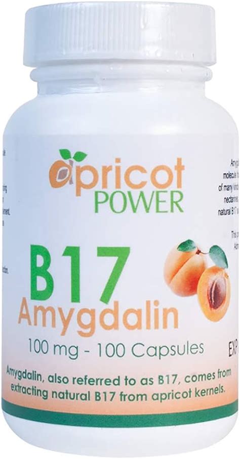 B17 Amygdalin 500 Mg Apricot Power 41 Off