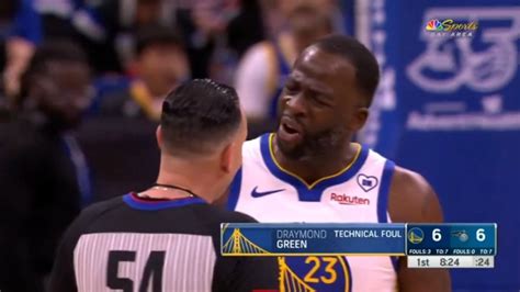 Steph Currys Reaction To Draymond Green Ejection Just Four Minutes