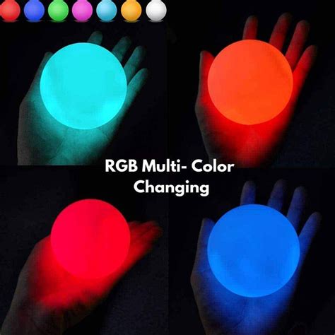 Wohnkultur Rgb Farbwechsel Party Led Ball Badewann Grandado