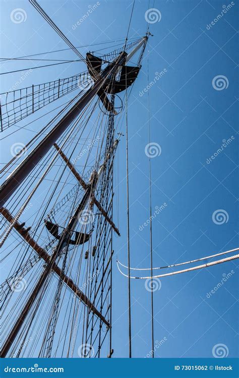 Mast Of A Pirate Ship Stock Photo | CartoonDealer.com #100966566