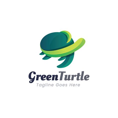 Green Turtle Logo Template 7646114 Vector Art at Vecteezy