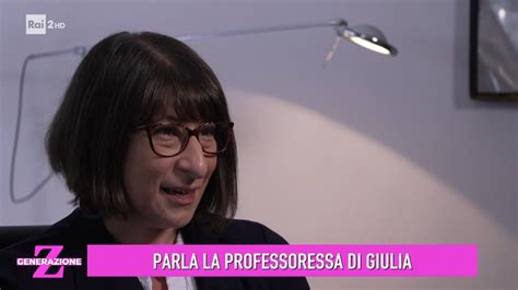 Parla La Relatrice Di Tesi Di Giulia Cecchettin Generazione Z