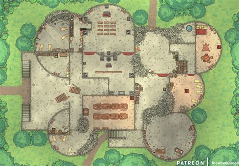 [OC] [Battlemap] Cragmaw Castle - Lost Mine of Phandelver : DnD