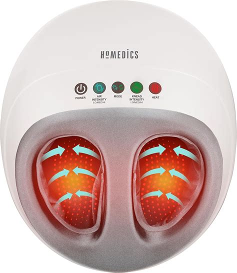 HoMedics Shiatsu Air Pro Foot Massager With Heat Massaggiatore Piedi