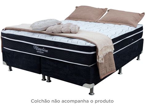 Base Cama Box Queen Size Ortobom Cm De Altura Atractive Base Para