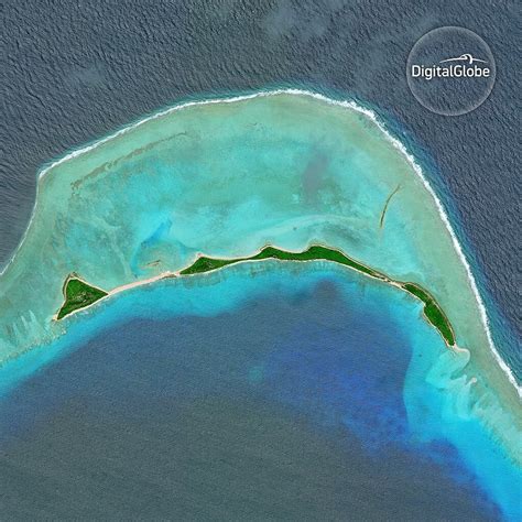 Maxar TechnologiesさんはInstagramを利用しています Bikini Atoll located in the Marshall Islands is most