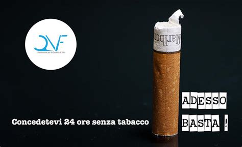 Giornata Mondiale Senza Tabacco Fondazione Qualit Di Vita