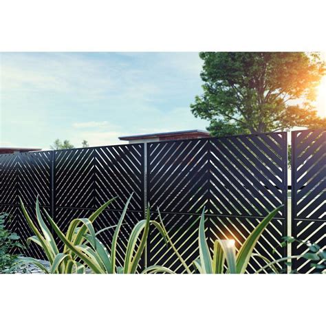 Veradek Ft H X Ft W Metallic Arrow Decorative Fence Panel