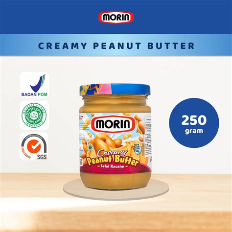 Jual Morin Peanut Butter Creamy 250 Gr Selai Kacang Shopee Indonesia