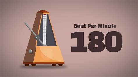 180 BPM Metronome [1Hour] - YouTube