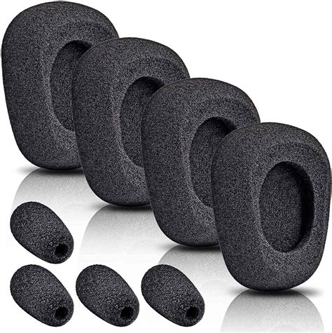 Amazon TRANSTEK B550 XT Kit Replacement Ear Pads Cushion Mic Foam