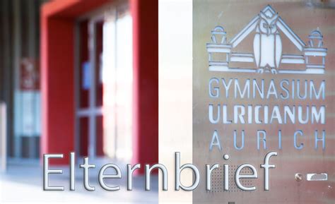 Elternbrief Januar 2023 Gymnasium Ulricianum Aurich