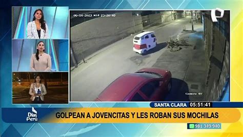 Robo En Mototaxi Sujetos Asaltan Violentamente A Dos Mujeres En Ate