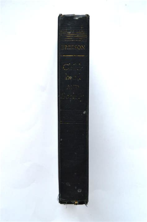 Childhood and Society by Erikson, Erik H.: Near Fine Hardcover (1950 ...