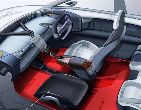 Suzuki SUV 2035 Interior Concept :: Behance