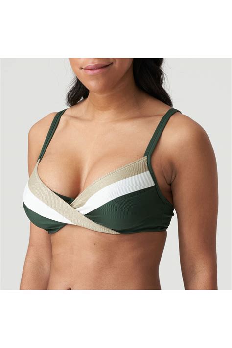 Bikini Verde Con Aro Sin Relleno Unas Con Descuento Bikini Con Aro