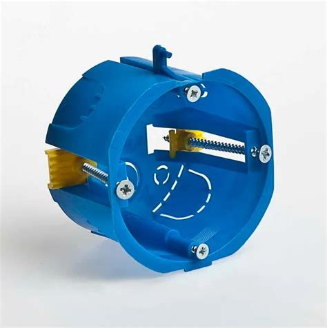 Коробка установочная ГИПРОК 65мм пластиковые лапки артикул 10176 ...