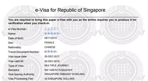 Detailed Introduction Of Singapore Tourist Visa Application Materials