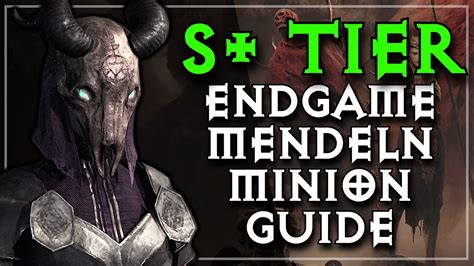 Mendeln Minion Unlock This S Tier Endgame Build Guide Tier 70 Pit W