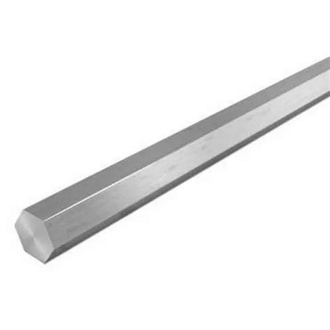 Mm Hexagonal Mild Steel Bright Bar Single Piece Length M At Rs