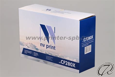 Картридж HP CF280X 80X совместимый | Black/Черный