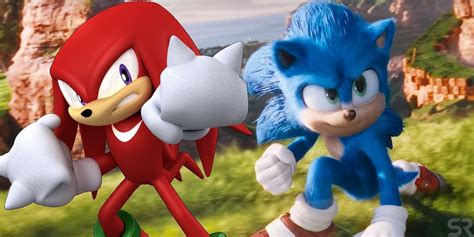 Sonic Hedgehog Movie Knuckles