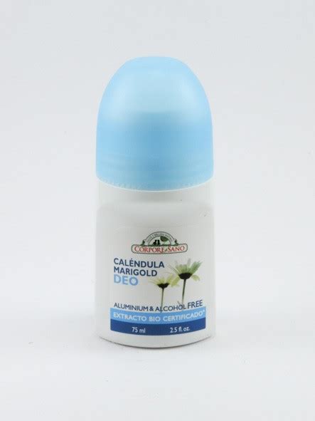 Desodorante Caléndula Marigold Deo Roll on Corpore Sano 75ml Patio Azul