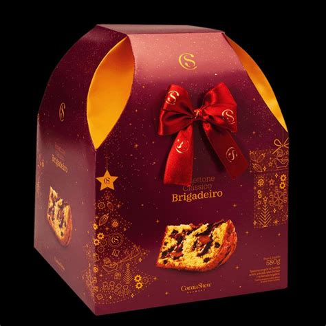 Panettone Brigadeiro Cacau Show G Shopee Brasil