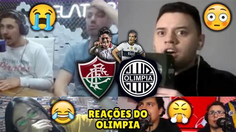 Vamos Rir Rea Es Dos Torcedores Do Olimpia L Flu X Olimpia Foi