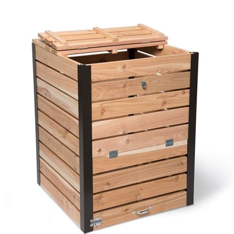 Gardeners Supply Cedar Compost Bin