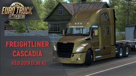 Ets2 V136 Freightliner Cascadia V20 2019 Youtube