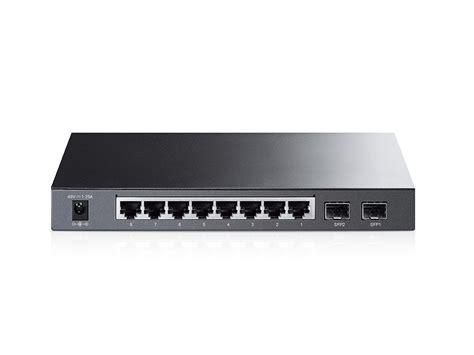 TL SG2210P 8 Port Gigabit Smart PoE Switch With 2 SFP Slots TP Link