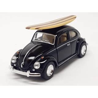 Miniatura Fusca Prancha Kinsmart Fric O E Metal Preto