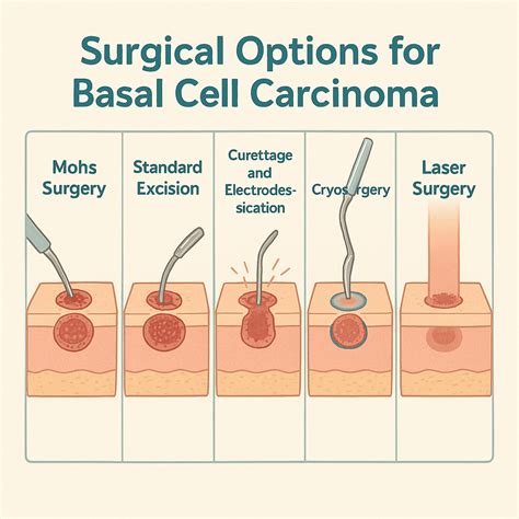 Basal Cell Carcinoma Removal Surgery Options: Benefits, and What to Expect 