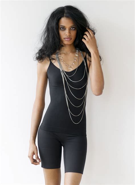 INVISIBELLAS CONTOUR ADJUSTABLE CAMI Sahpewear Black Nude Cassandco Black