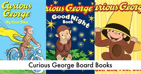 Curious George Board Books - Mommy Evolution