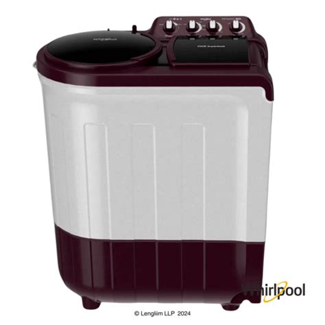 Whirlpool 7 Kg Ace Super Soak Semi Automatic Washing Machine (Wine ...